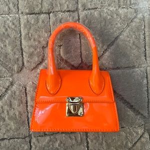 SHEIN mini Orange bag